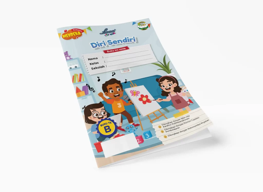 Buku TK B Diri Sendiri - Kurikulum Merdeka Belajar
