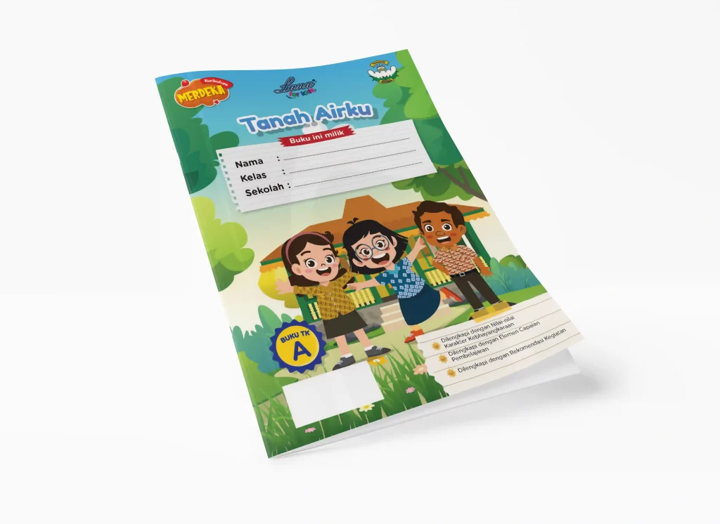 Buku TK A - Tanah Airku Kurikulum Merdeka