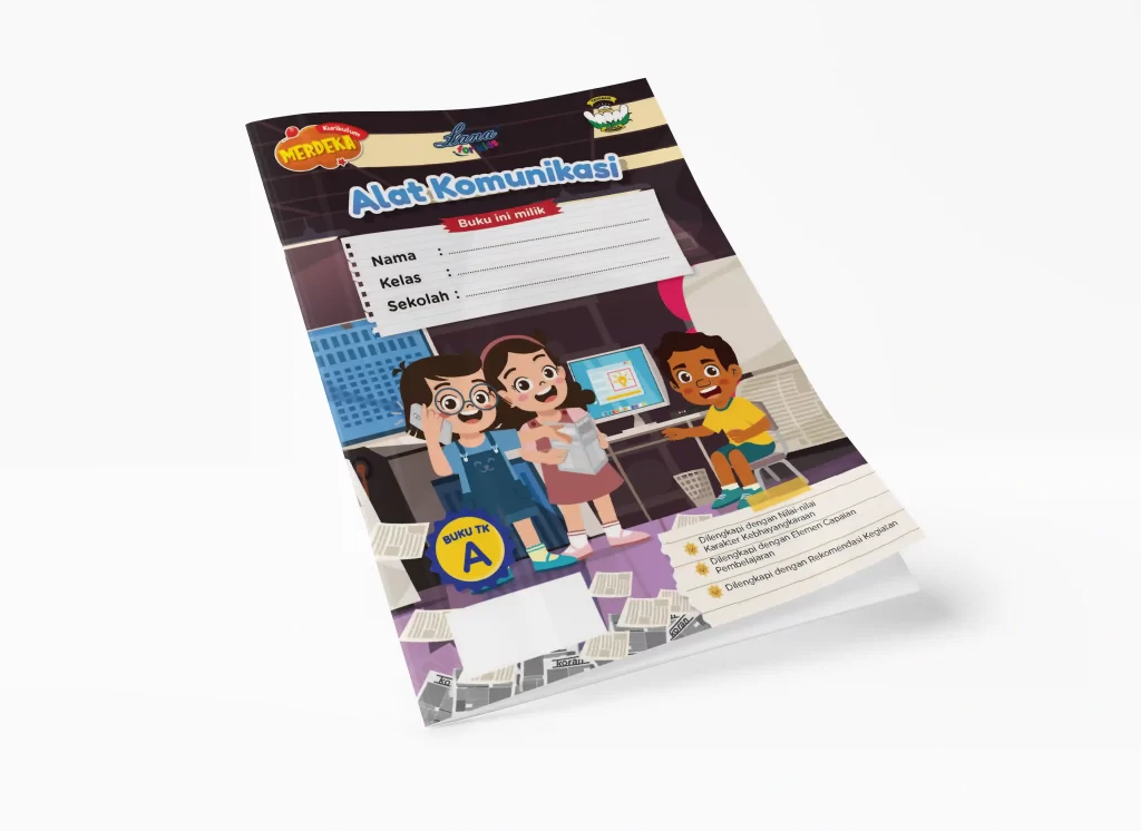 Buku TK A - Komunikasi Kurikulum Merdeka