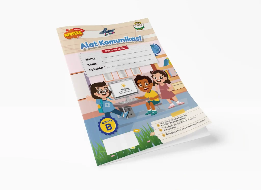 Buku TK B Alat Komunikasi Kurikulum Merdeka