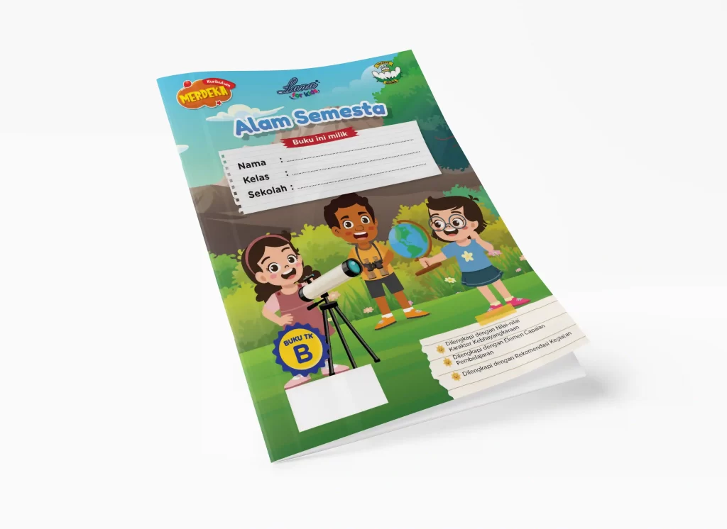 Buku TK B Alam Semesta Kurikulum Merdeka